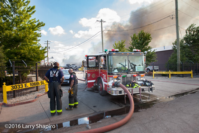 Chicago Fire Department photos 2-11 Alarm fire 7-11-16 at 3033 E 106th Street wit fire boat Engine 2 Larry Shapiro photographer shapirophotography.net